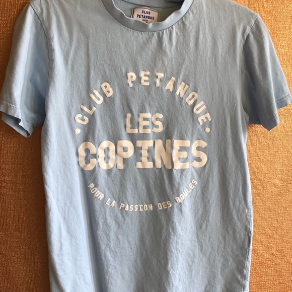 Club Pétanque Baby Blue Tee - Picture 3 of 4